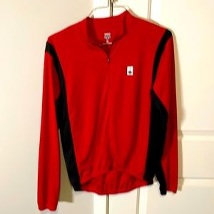 Descente men’s L bling sleeve cycling jersey